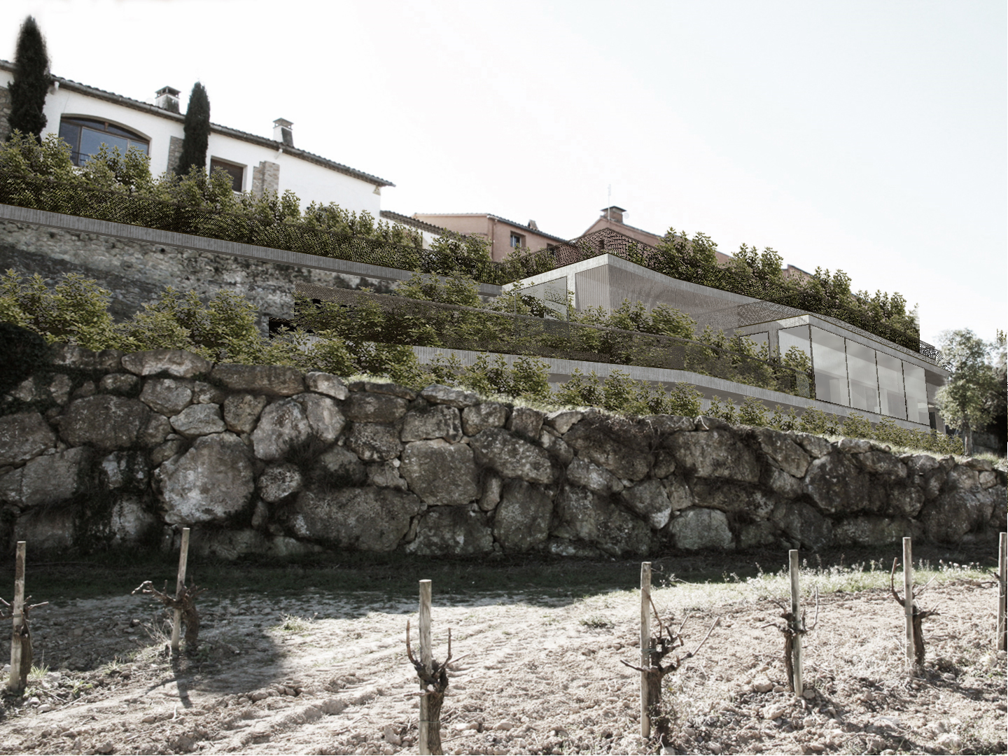 Sala Ferusic Architects The Rock in the Shadow Carles Sala Relja Ferusic