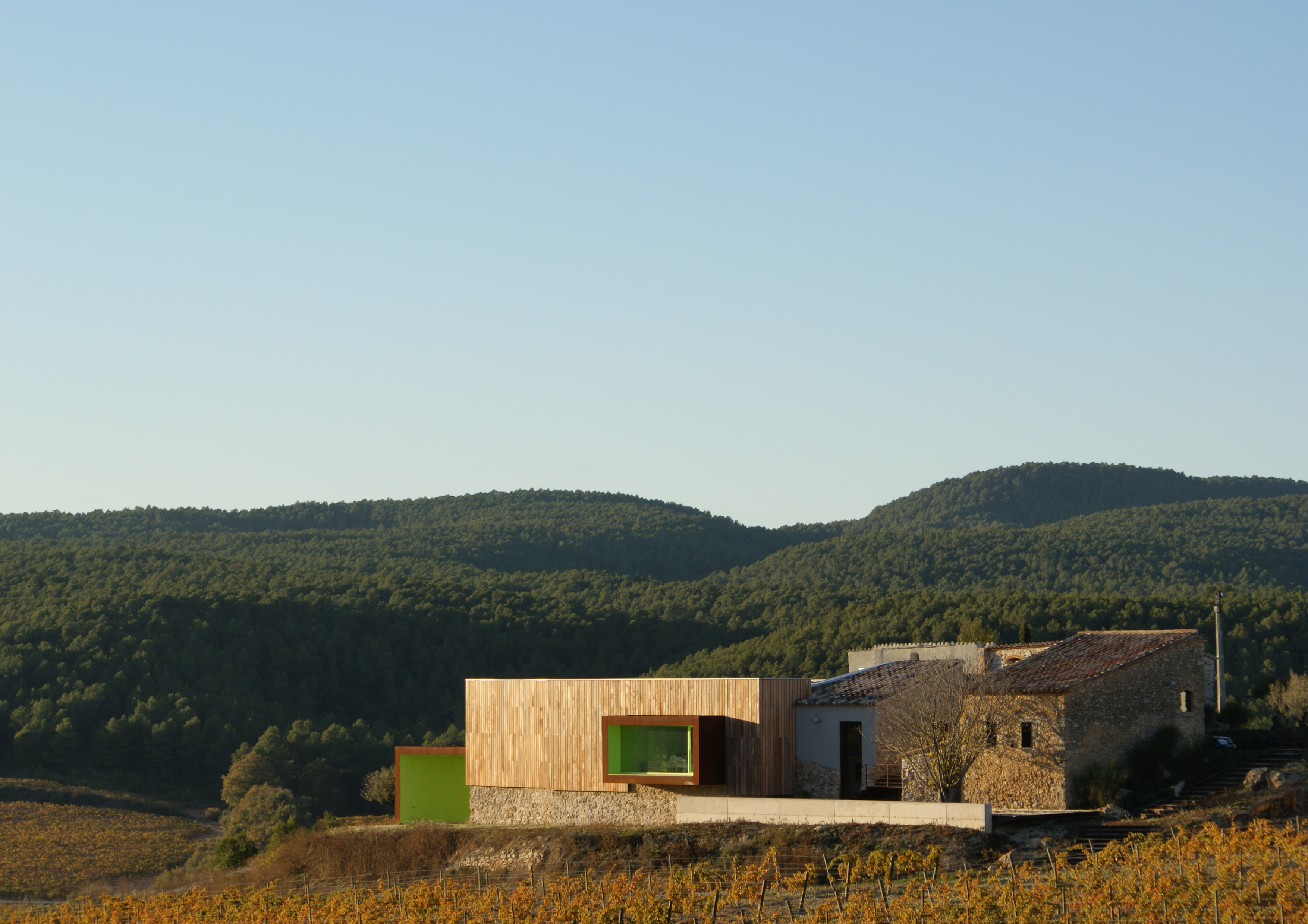 Sala Ferusic Architects Spring in Pantone 375c Carles Sala Relja Ferusic