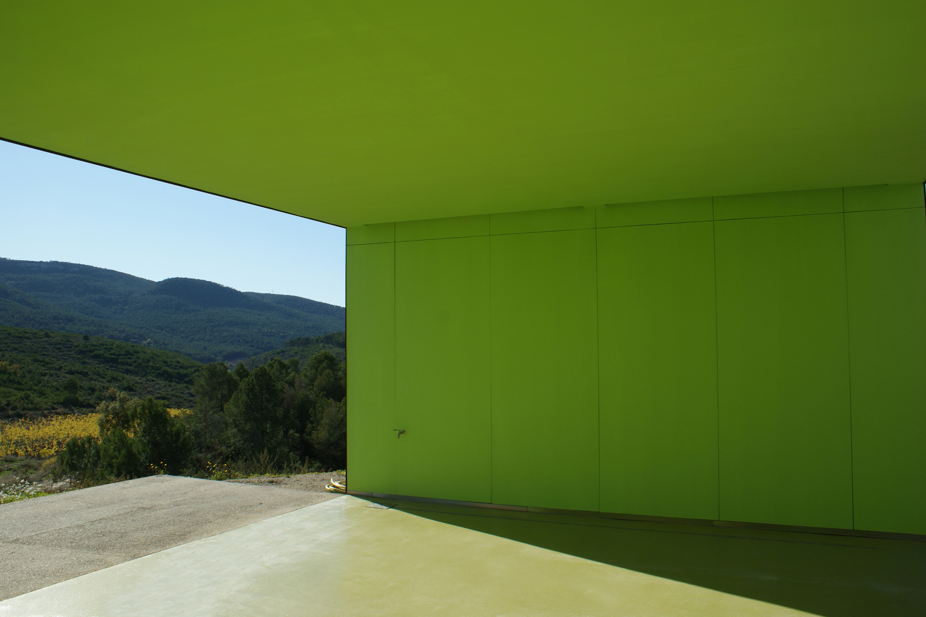 Sala Ferusic Architects Spring in Pantone 375c Carles Sala Relja Ferusic